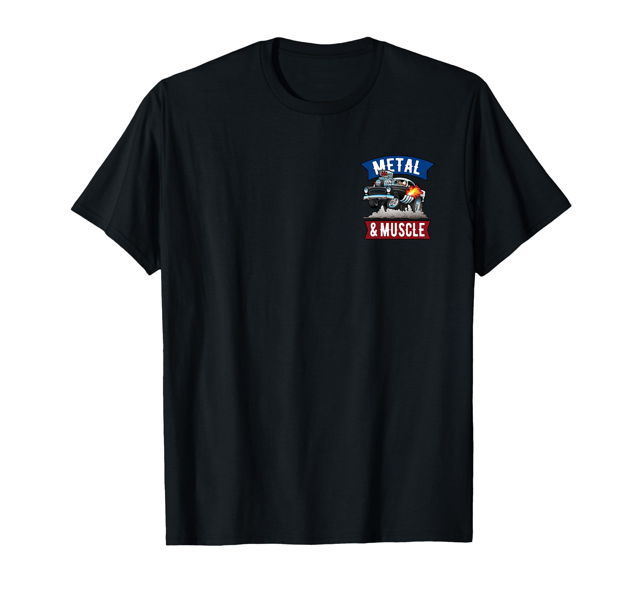 Muscle Cars Cars Hotrods Main Street T-Shirt - Novelty Apparel Men Women - T-Shirt, Sweatshirt, Hoodie