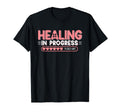 Mental Health Healing Progress Self T-Shirt - Aesthetic Graphic Men Women - T-Shirt, Sweatshirt, Hoodie