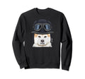 Funny Motorcycle Helmet Akita Sweatshirt - Casual Everyday Wear Men Women - T-Shirt, Sweatshirt, Hoodie