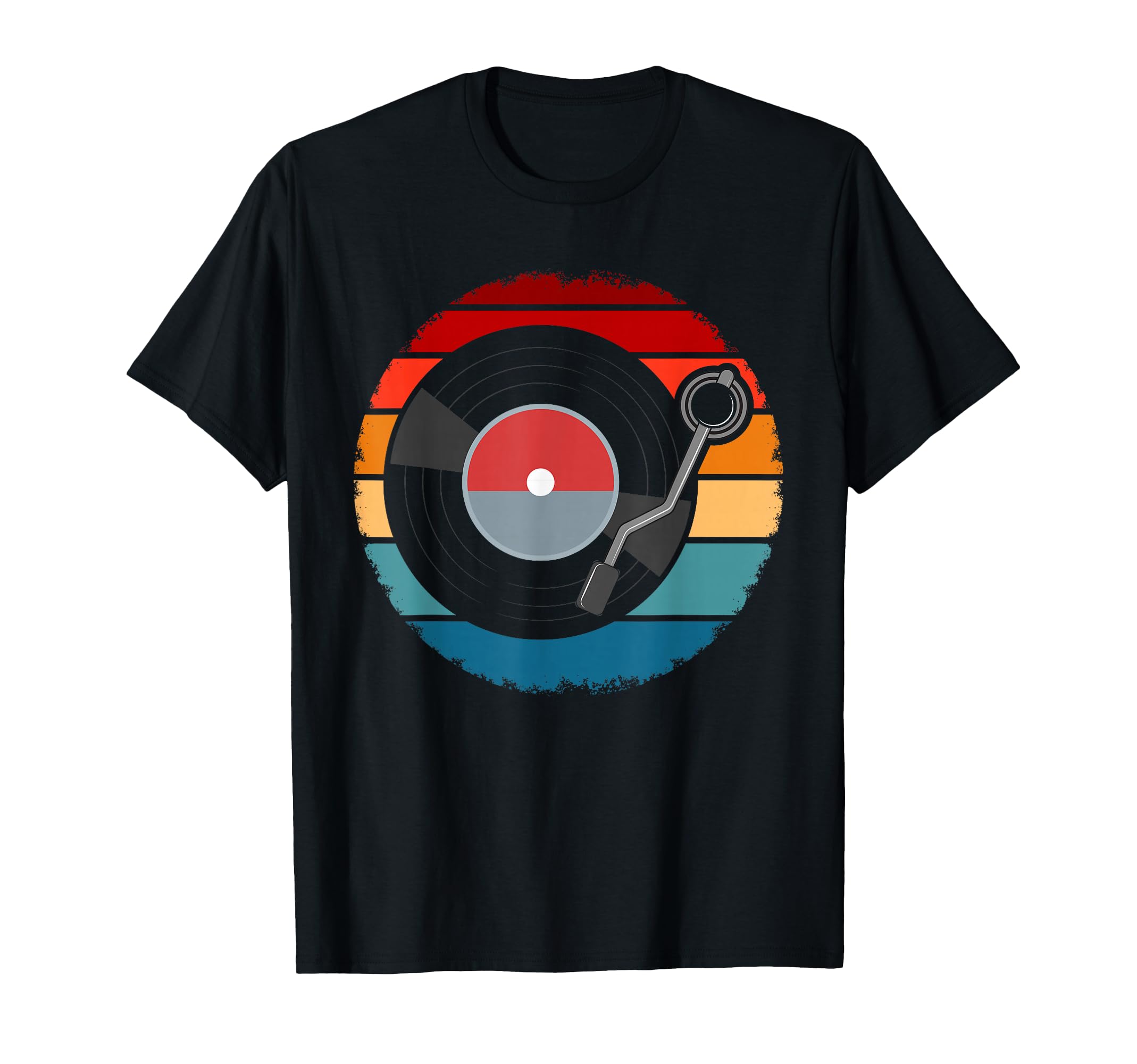 Vinyl Record Player Summer Vibes T-Shirt - Casual Everyday Wear for Adults - T-Shirt, Sweatshirt, Hoodie