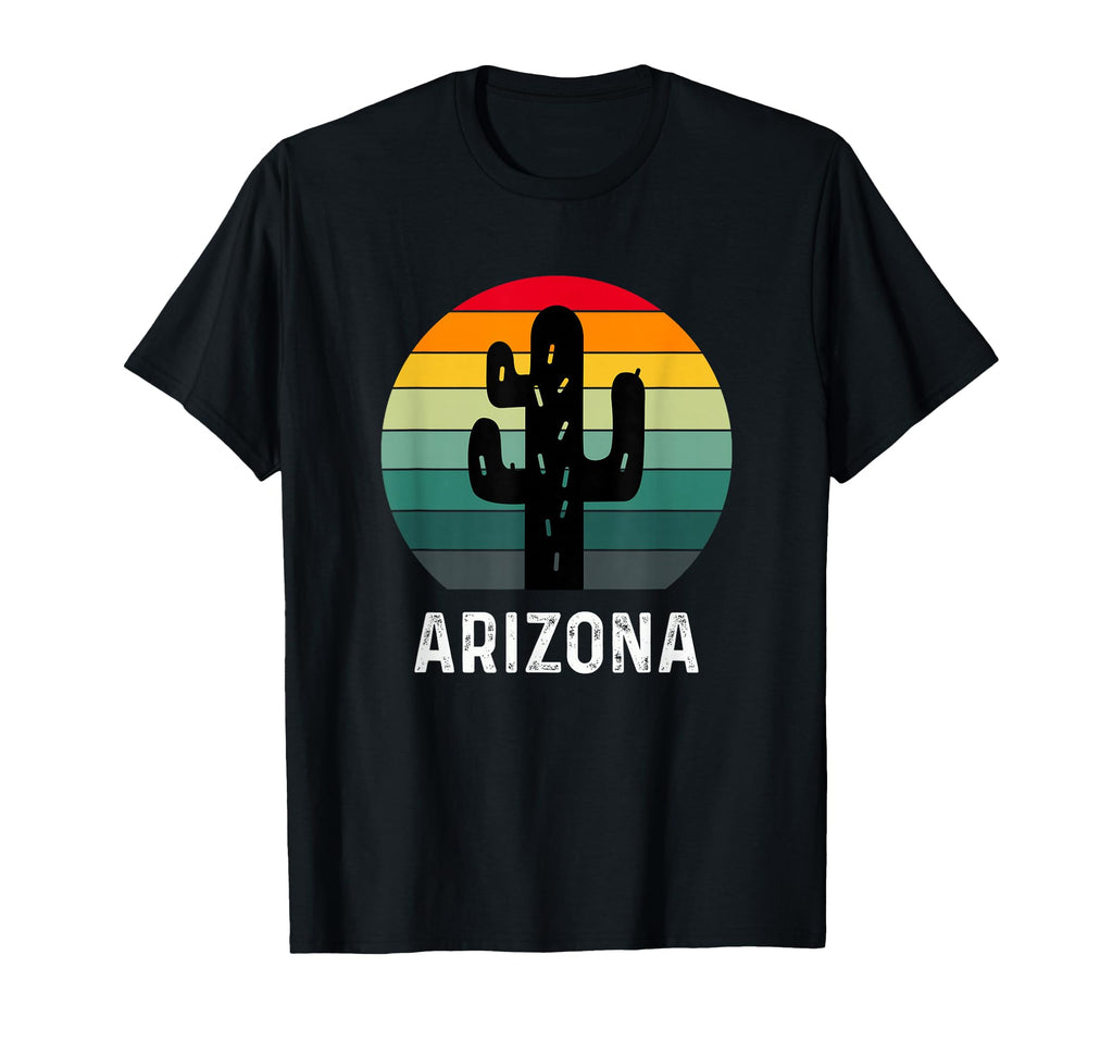 Summer Cactus Sunset Arizona T-Shirt - Fun Novelty Design Unisex - T-Shirt, Sweatshirt, Hoodie
