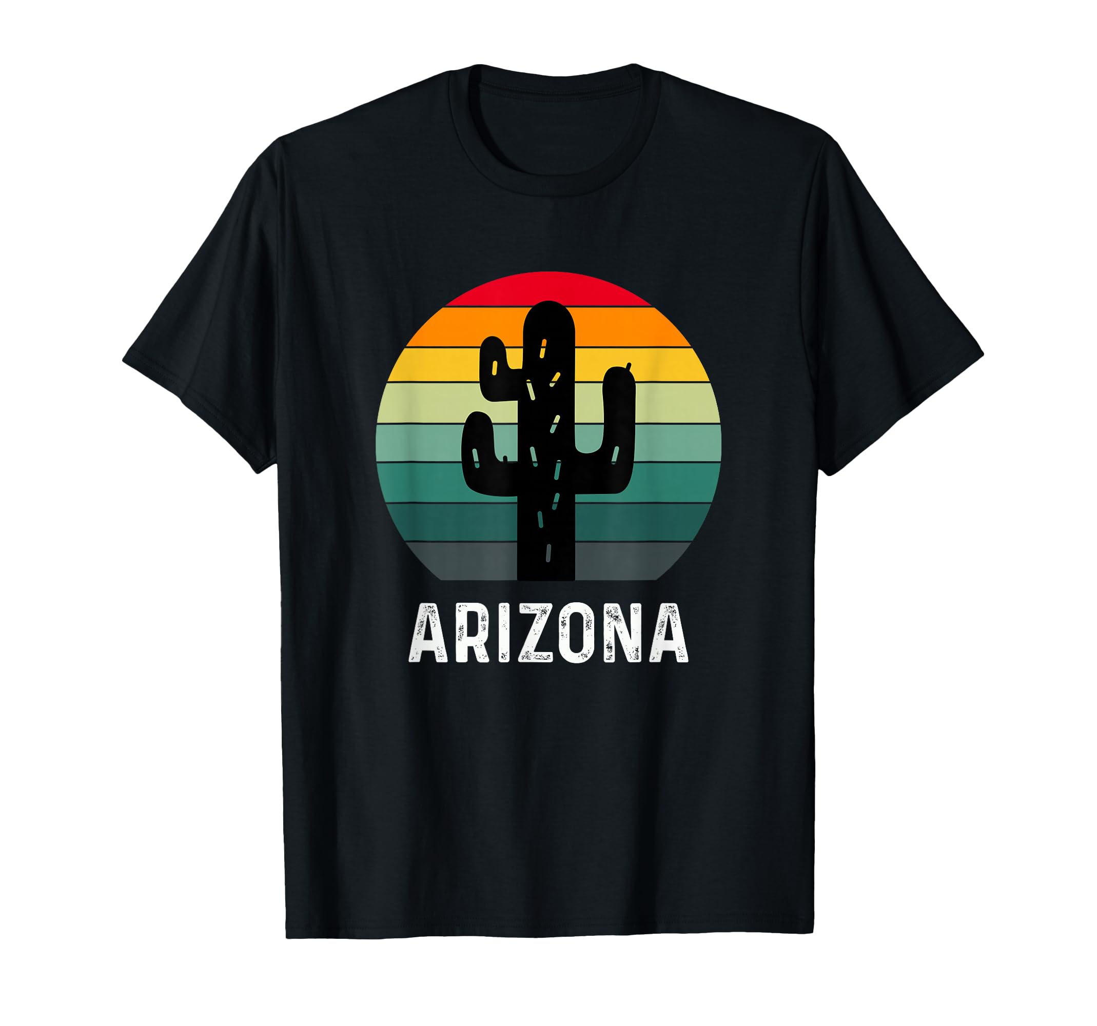 Summer Cactus Sunset Arizona T-Shirt - Fun Novelty Design Unisex - T-Shirt, Sweatshirt, Hoodie
