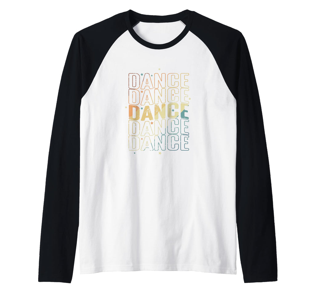 Dance Gradient Dance Layered Typography Hoodie - Fun Novelty Design Unisex - T-Shirt, Sweatshirt, Hoodie