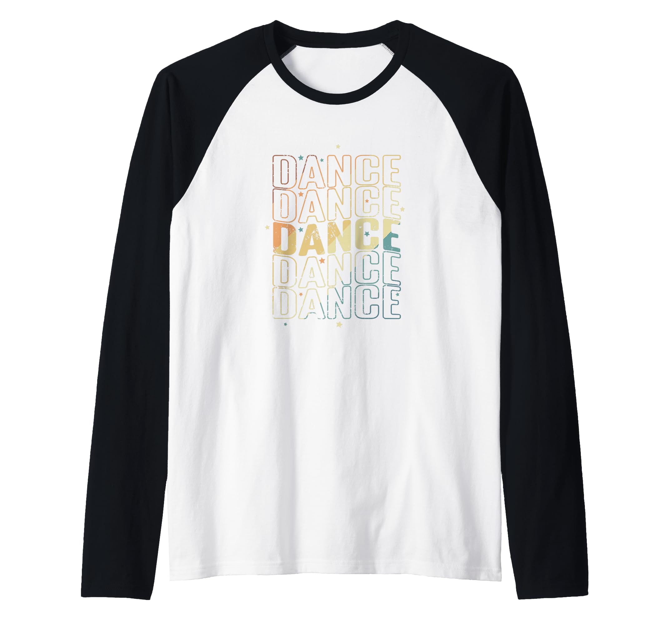 Dance Gradient Dance Layered Typography Hoodie - Fun Novelty Design Unisex - T-Shirt, Sweatshirt, Hoodie
