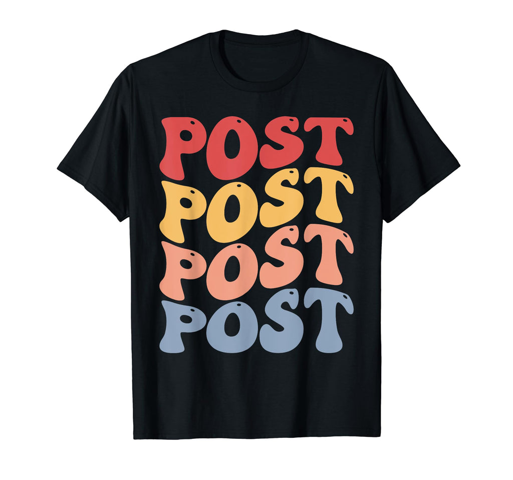 Post City Groovy T-Shirt - Trendy Graphic Unisex - T-Shirt, Sweatshirt, Hoodie