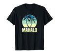 Mahalo Sunset Palm Tree T-Shirt - Novelty Apparel Unisex - T-Shirt, Sweatshirt, Hoodie