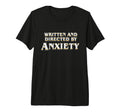 Anxiety Overthinker Written And T-Shirt - Minimalist Print for Adults - T-Shirt, Sweatshirt, Hoodie