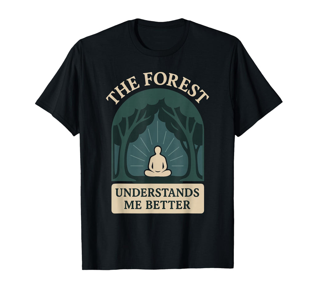 Forest Walk Overthinker Mental T-Shirt - Casual Everyday Wear for Adults - T-Shirt, Sweatshirt, Hoodie