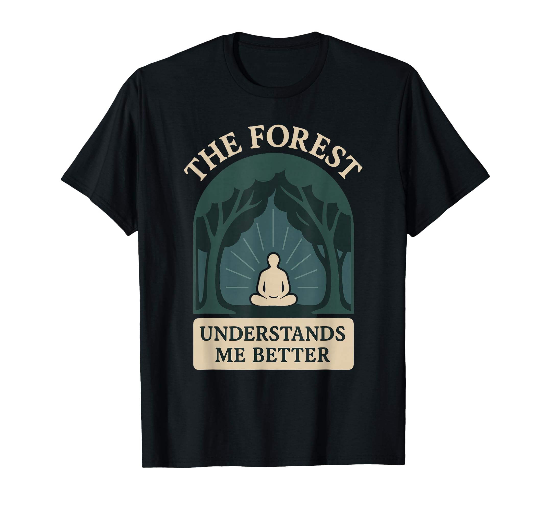 Forest Walk Overthinker Mental T-Shirt - Casual Everyday Wear for Adults - T-Shirt, Sweatshirt, Hoodie