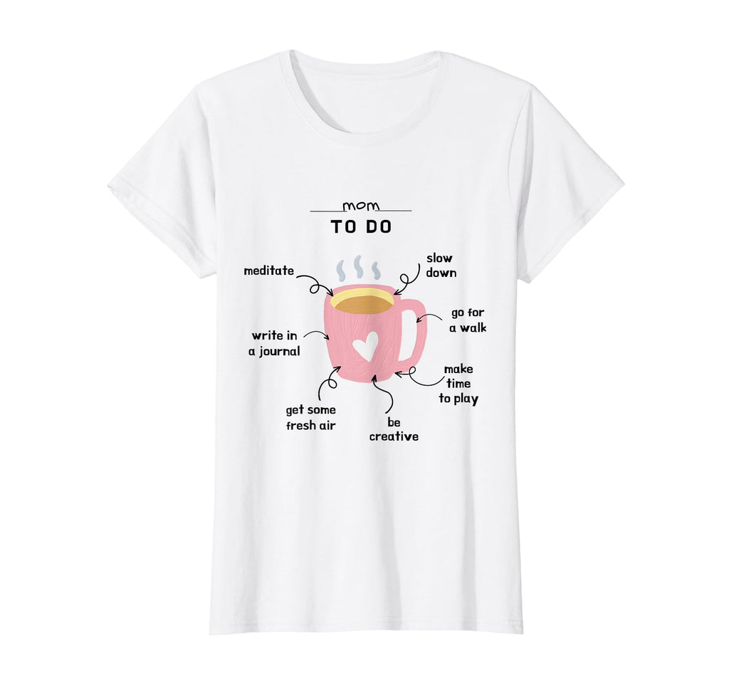 Womens Coffee Lover Gifts Unique New Mom T-Shirt - Novelty Apparel Unisex - T-Shirt, Sweatshirt, Hoodie