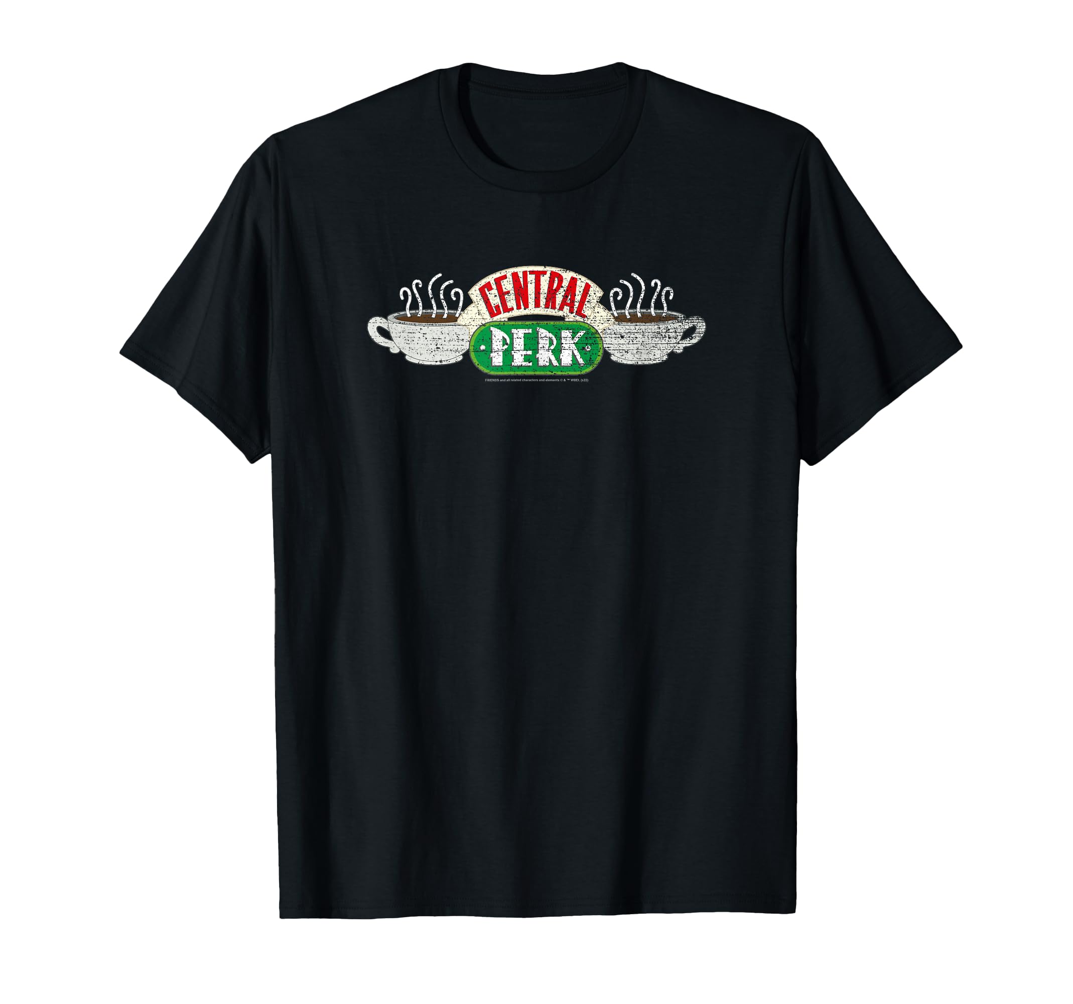 Friends Central Perk Black T-Shirt - Unique Graphic Unisex - T-Shirt, Sweatshirt, Hoodie