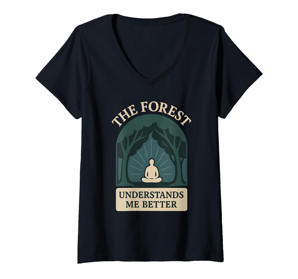 Womens Forest Walk Overthinker Mental T-Shirt - Graphic Print Men Women - T-Shirt, Sweatshirt, Hoodie