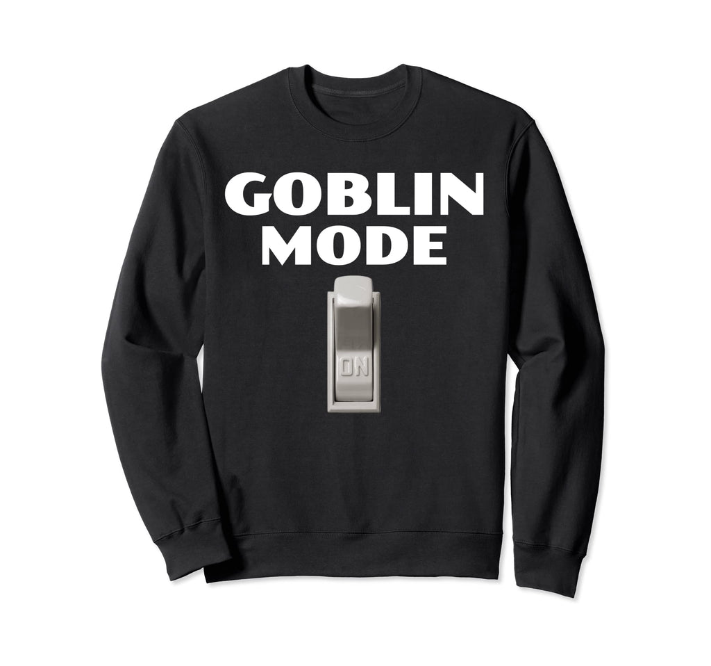 Lazy Goblin Mode Switch Meme Funny Sweatshirt - Custom Art Print Men Women - T-Shirt, Sweatshirt, Hoodie