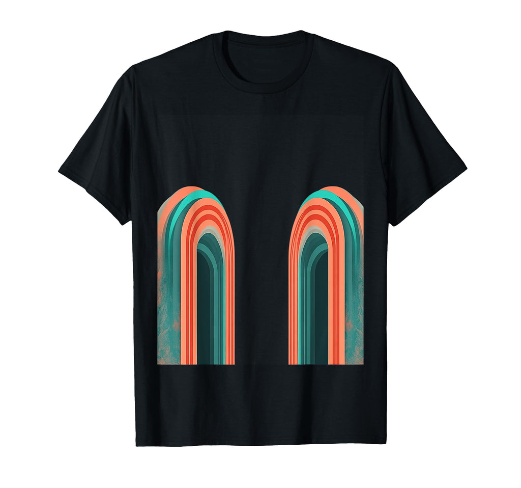 Abstract Arches Art T-Shirt - Trendy Graphic Men Women - T-Shirt, Sweatshirt, Hoodie