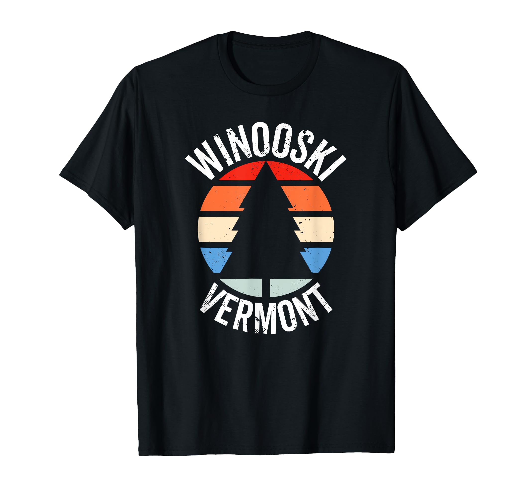 Winooski Vermont Vt 80S 70S T-Shirt - Novelty Apparel Unisex - T-Shirt, Sweatshirt, Hoodie