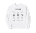 Hasta Mudra Yoga Asana Pranayama Sweatshirt - Unique Graphic Men Women - T-Shirt, Sweatshirt, Hoodie