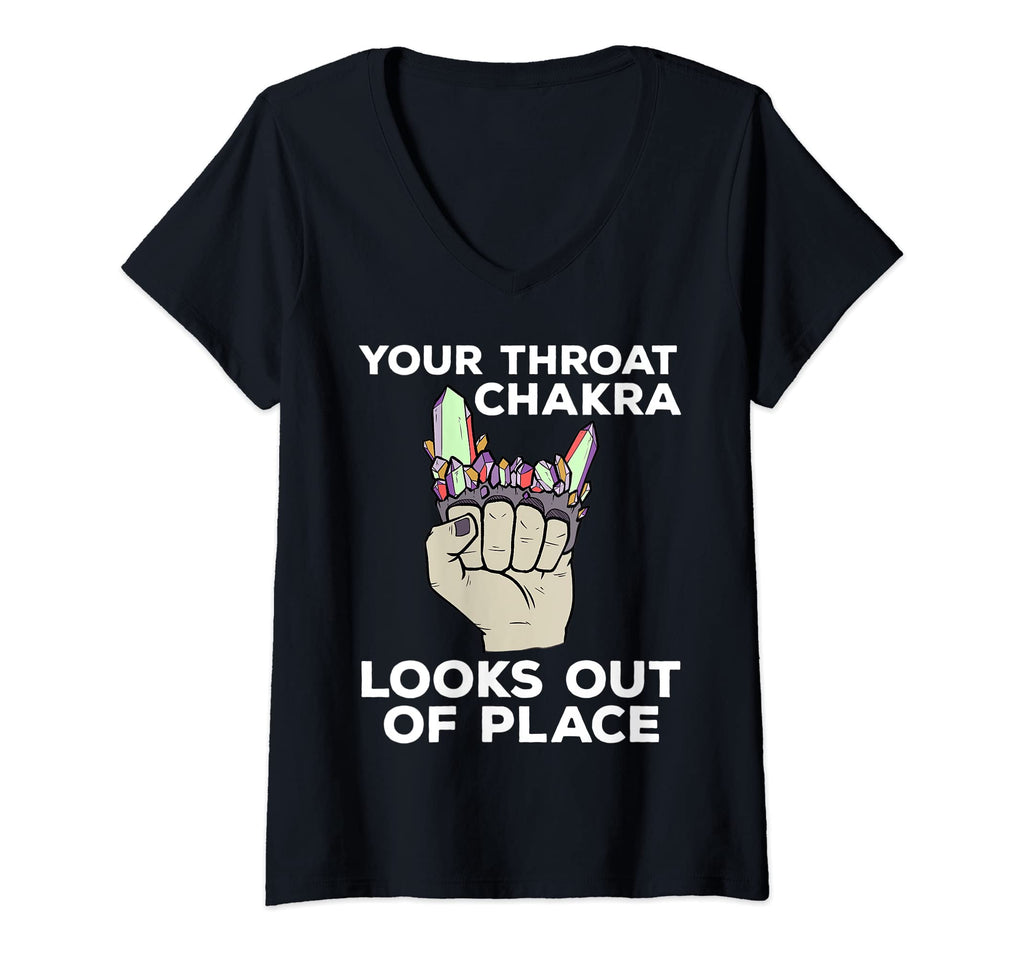 Womens Crystal Brass Knuckles Chakra T-Shirt - Minimalist Print Men Women - T-Shirt, Sweatshirt, Hoodie