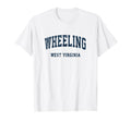Wheeling West Virginia Wv Athletic Sports T-Shirt - Graphic Print Men Women - T-Shirt, Sweatshirt, Hoodie