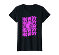 Womens Howdy Cowgirl Western Cowboy Hat T-Shirt - Unique Graphic for Adults - T-Shirt, Sweatshirt, Hoodie