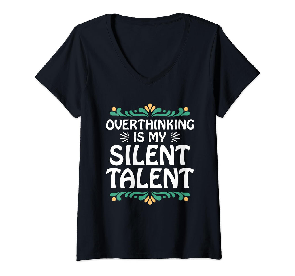 Overthinking Overthinker Funny T-Shirt - Novelty Apparel for Adults - T-Shirt, Sweatshirt, Hoodie