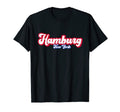 Hamburg New York Ny Script 716 Western T-Shirt - Unique Graphic Men Women - T-Shirt, Sweatshirt, Hoodie