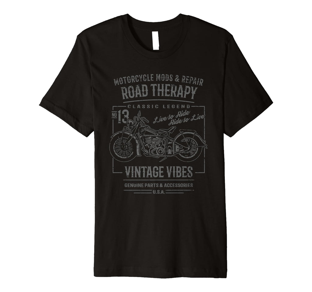 Motorcycle Distressed T-Shirt - Unique Graphic for Adults - T-Shirt, Sweatshirt, Hoodie