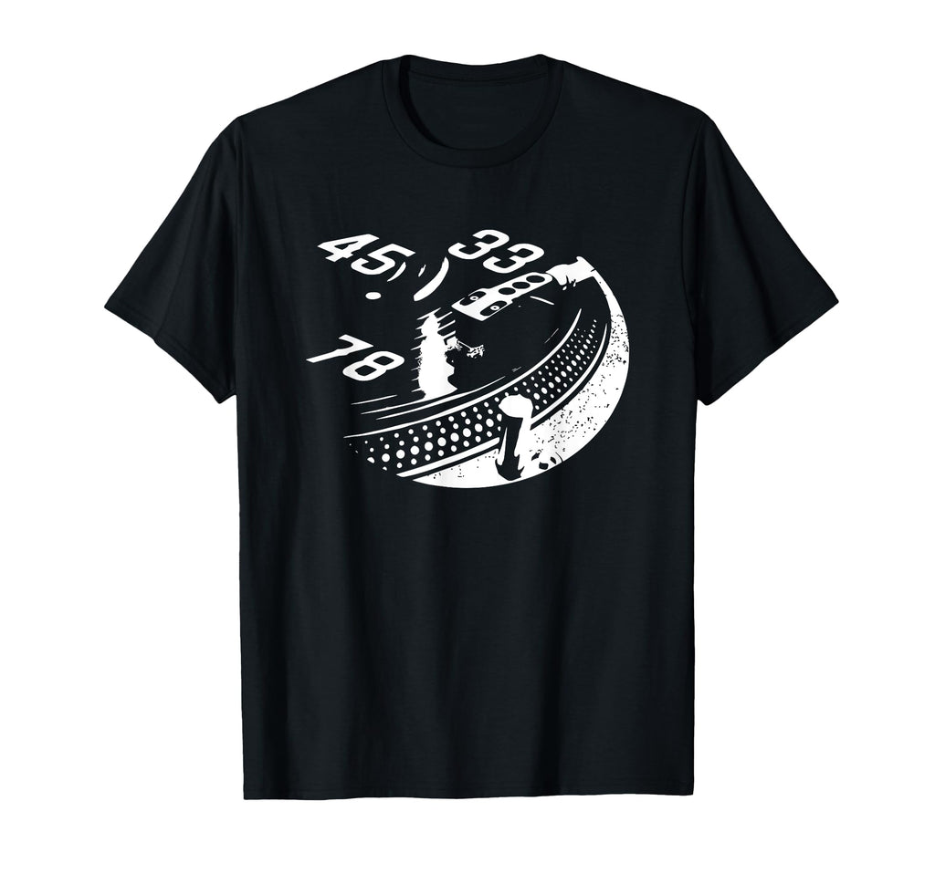 33 45 78 Lp Vinyl Record Player Vinyl T-Shirt - Minimalist Print Men Women - T-Shirt, Sweatshirt, Hoodie