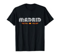 Madrid Spain 70S 80S Type T-Shirt - Minimalist Print Men Women - T-Shirt, Sweatshirt, Hoodie