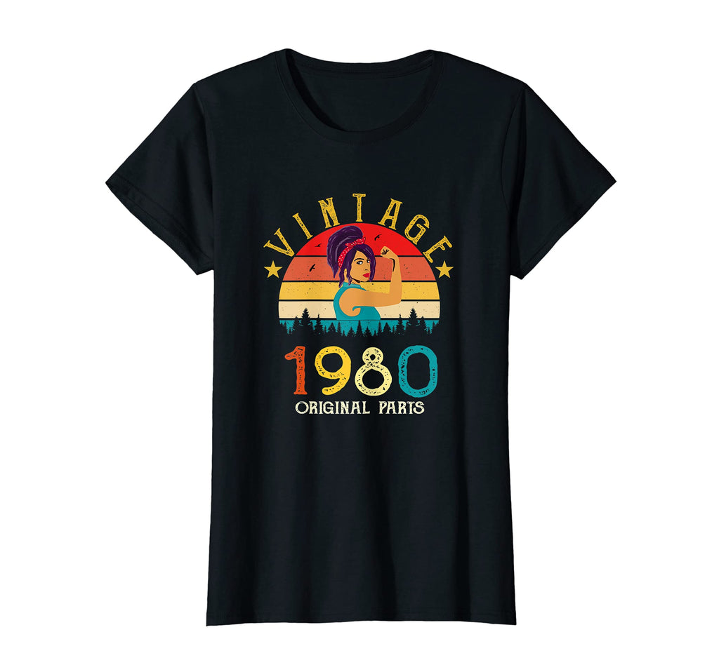 Womens Sunset 1980 African American T-Shirt - Novelty Apparel Unisex - T-Shirt, Sweatshirt, Hoodie