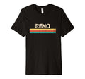 Reno Nevada 70S Stripes T-Shirt - Casual Everyday Wear for Adults - T-Shirt, Sweatshirt, Hoodie
