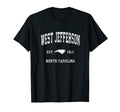 West Jefferson North Carolina Nc T-Shirt - Graphic Print Men Women - T-Shirt, Sweatshirt, Hoodie