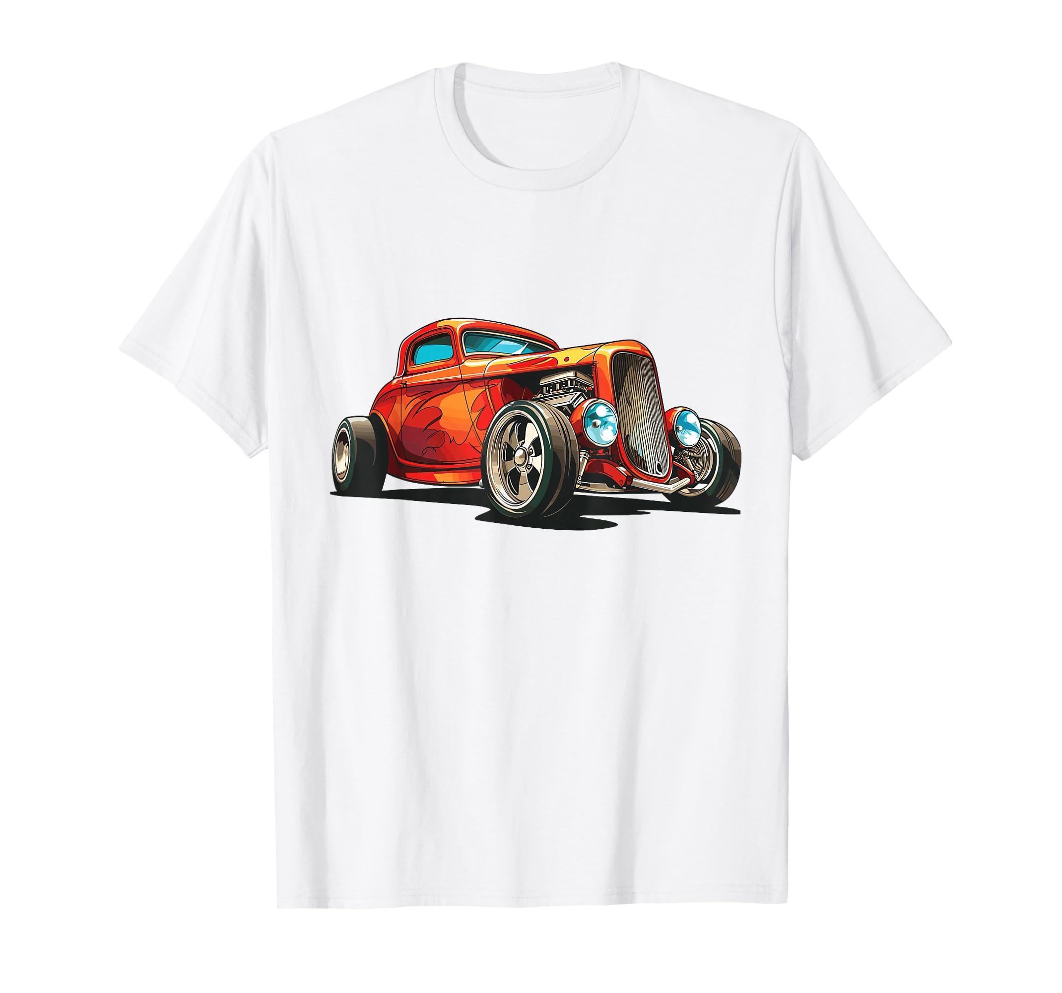 Hotrod Car Illustration Hotrod T-Shirt - Trendy Graphic Men Women - T-Shirt, Sweatshirt, Hoodie