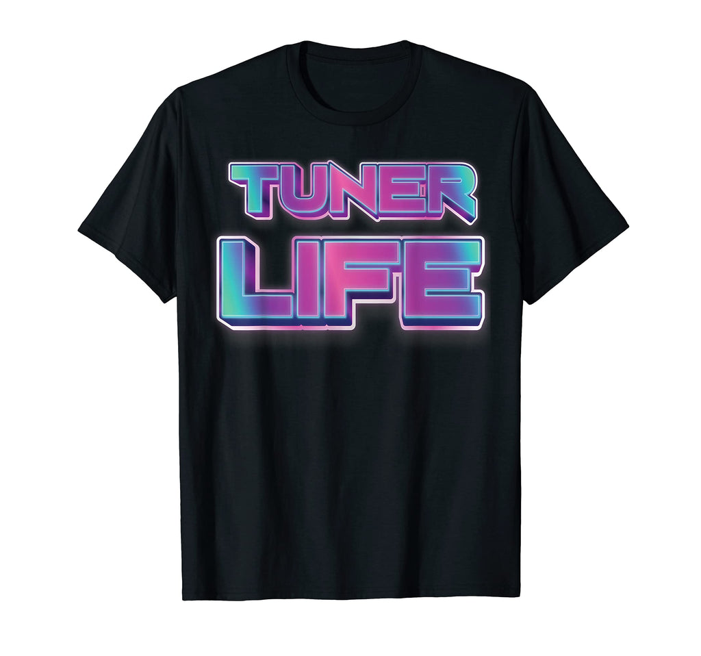 Tuner Life Funny Jdm Synthwave Drift Funny T-Shirt - Graphic Print Unisex - T-Shirt, Sweatshirt, Hoodie