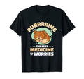 Purring Cat Positivity Cat Lover T-Shirt - Casual Everyday Wear Men Women - T-Shirt, Sweatshirt, Hoodie