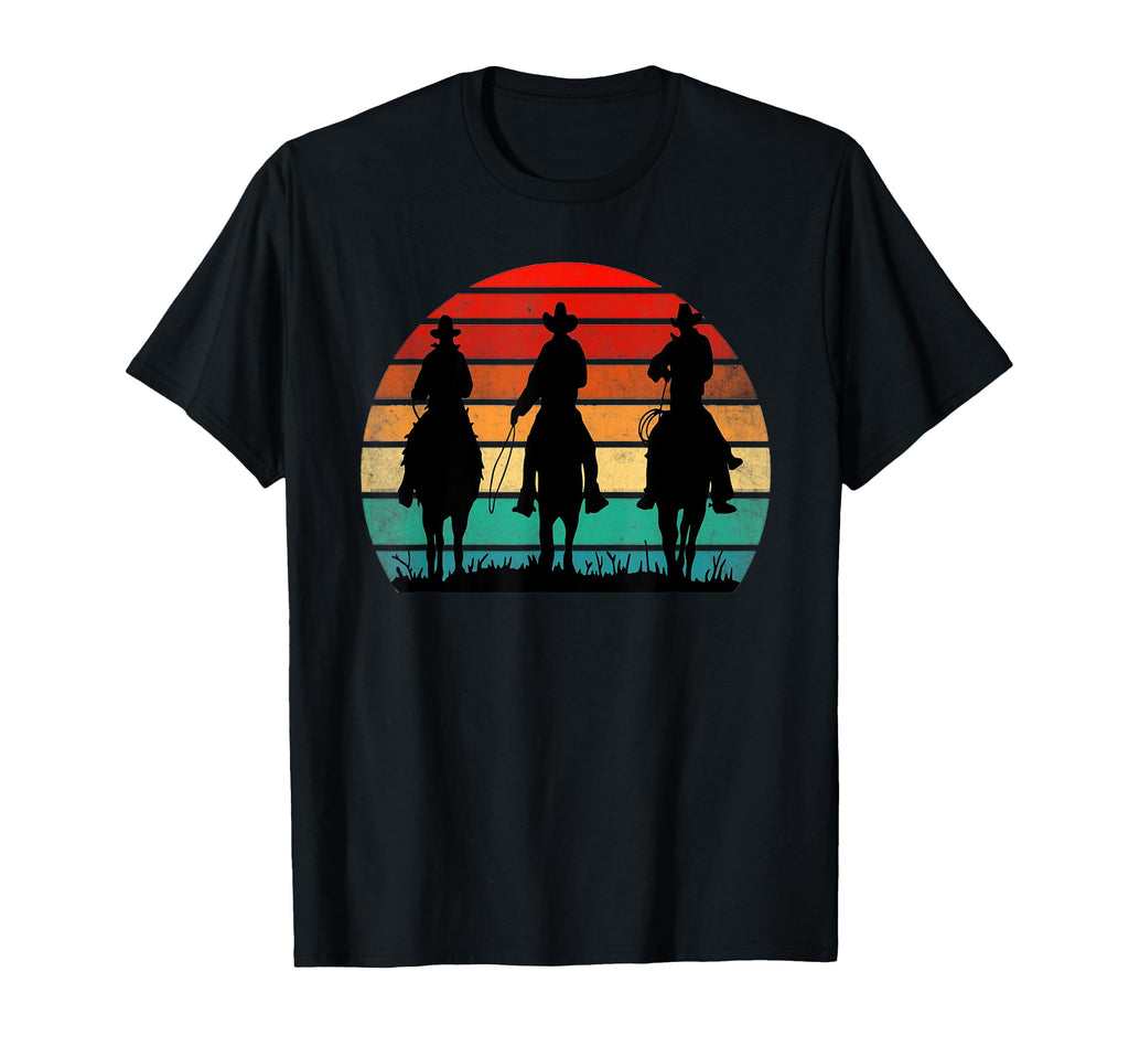 Cowboy Western Cowboys T-Shirt - Graphic Print Men Women - T-Shirt, Sweatshirt, Hoodie