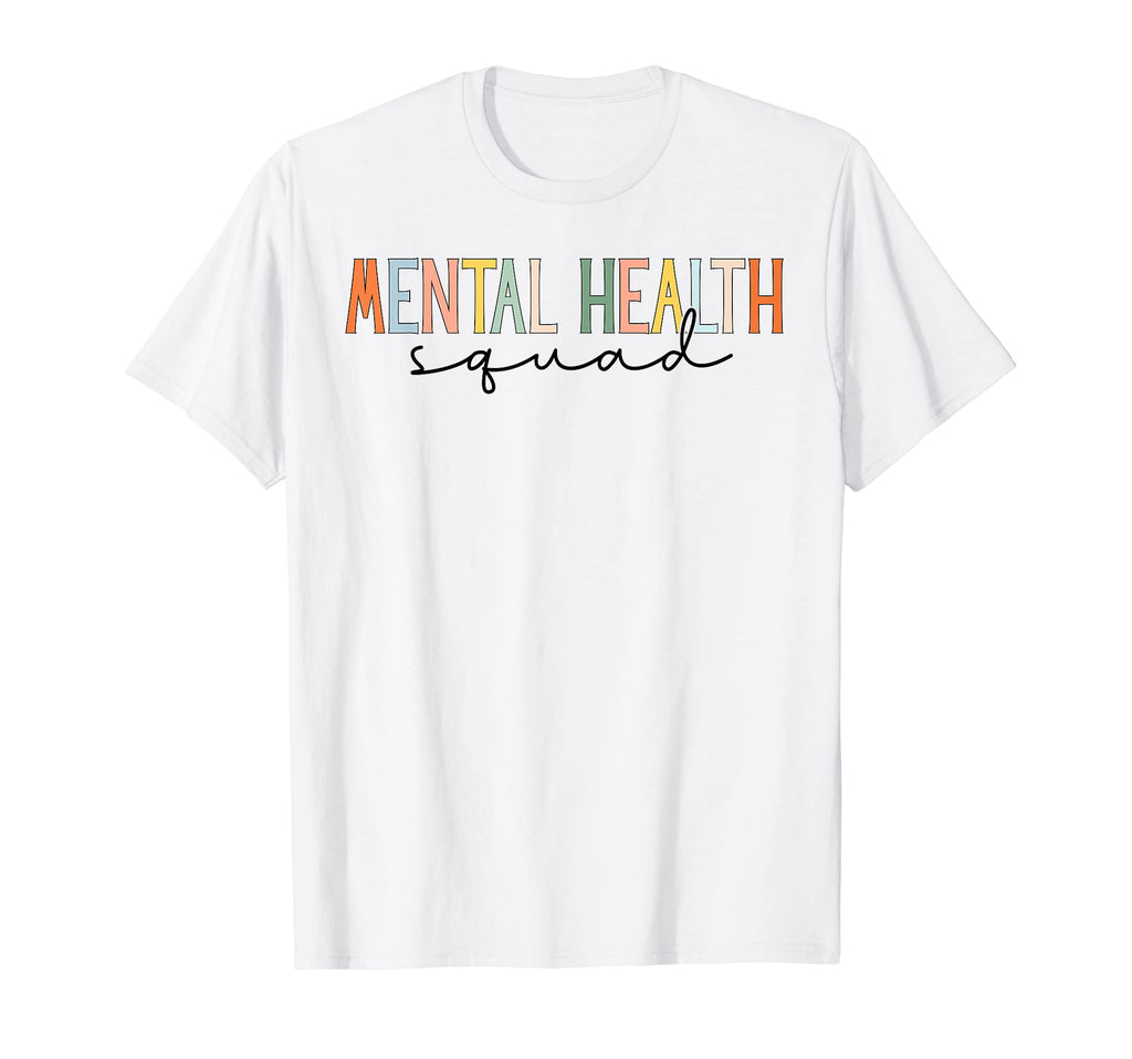 Mental Health Squad Brain Illness Mental T-Shirt - Graphic Print Unisex - T-Shirt, Sweatshirt, Hoodie