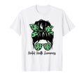 Messy Bun Mental Health Awareness T-Shirt - Fun Novelty Design Unisex - T-Shirt, Sweatshirt, Hoodie