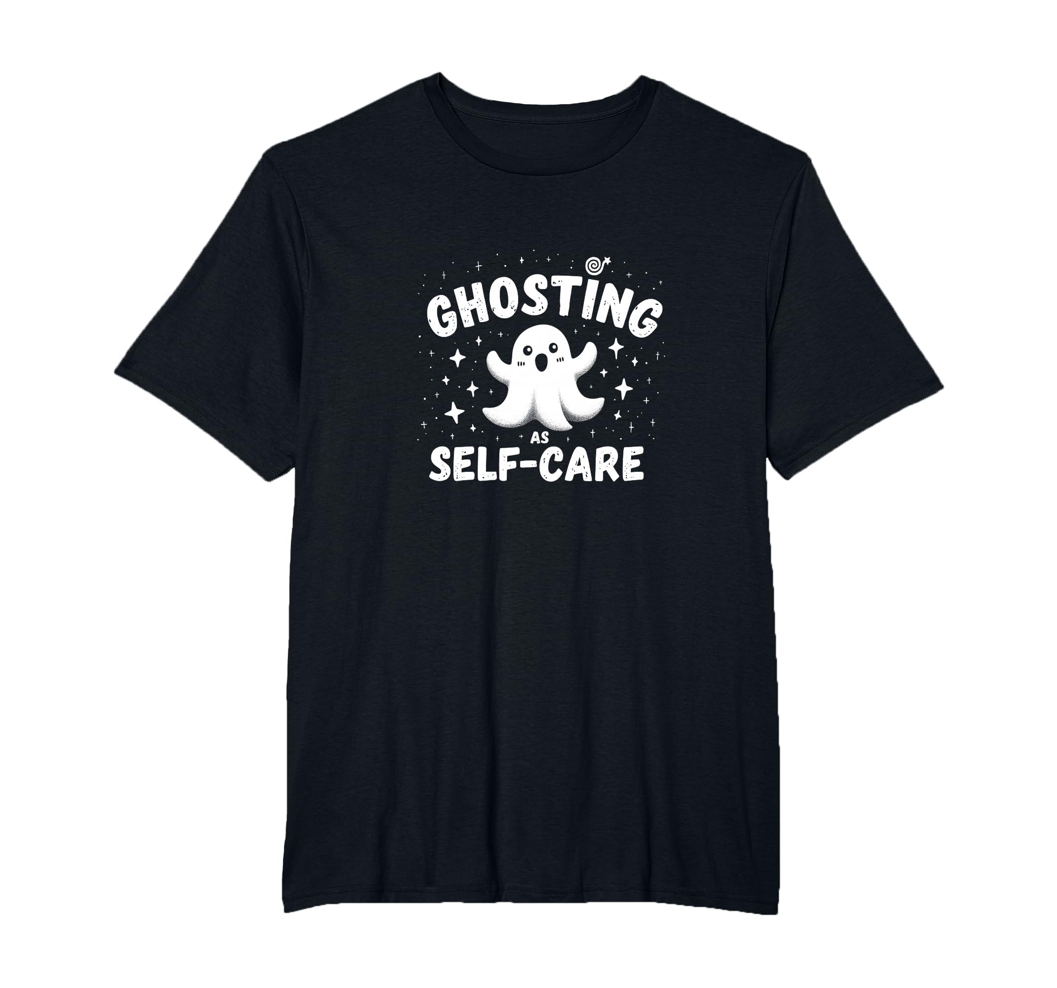 Halloween Modern Life Ghosting As T-Shirt - Novelty Apparel for Adults - T-Shirt, Sweatshirt, Hoodie
