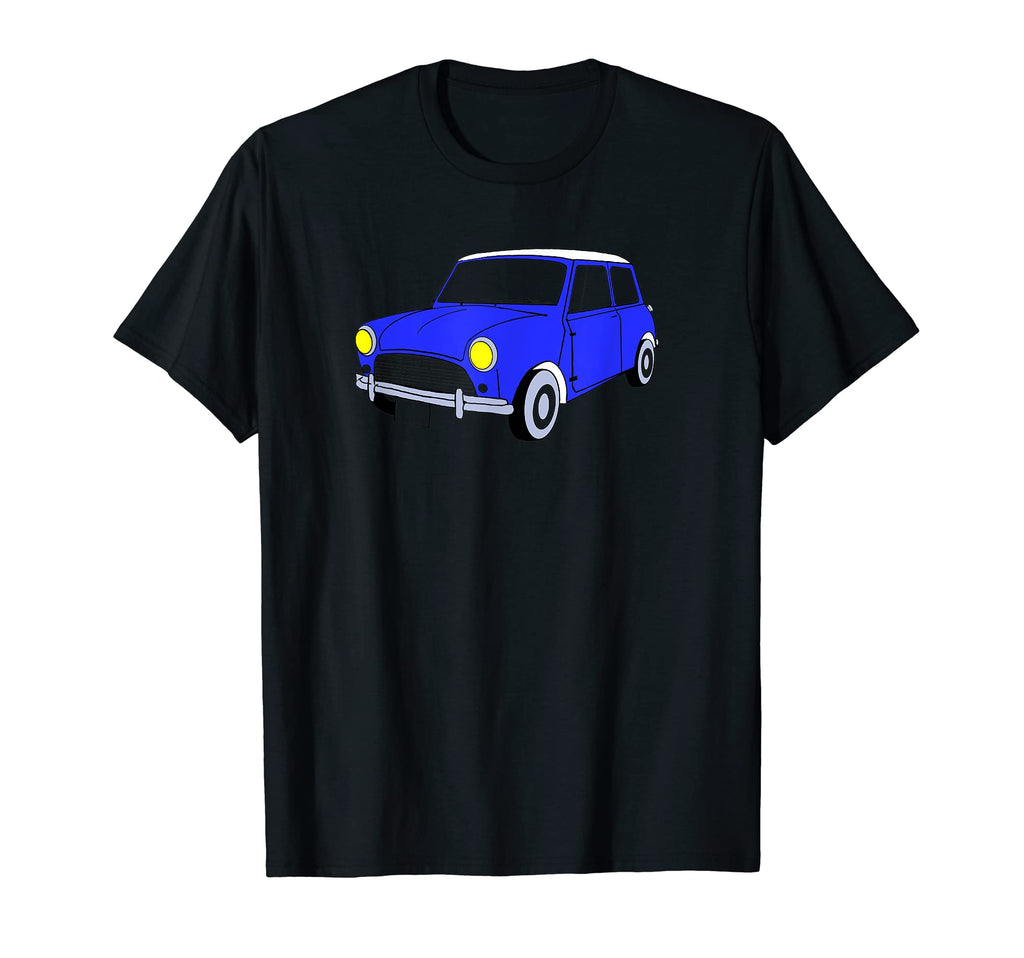 Nqshi Blue Car Minimalist Driver T-Shirt - Novelty Apparel Unisex - T-Shirt, Sweatshirt, Hoodie