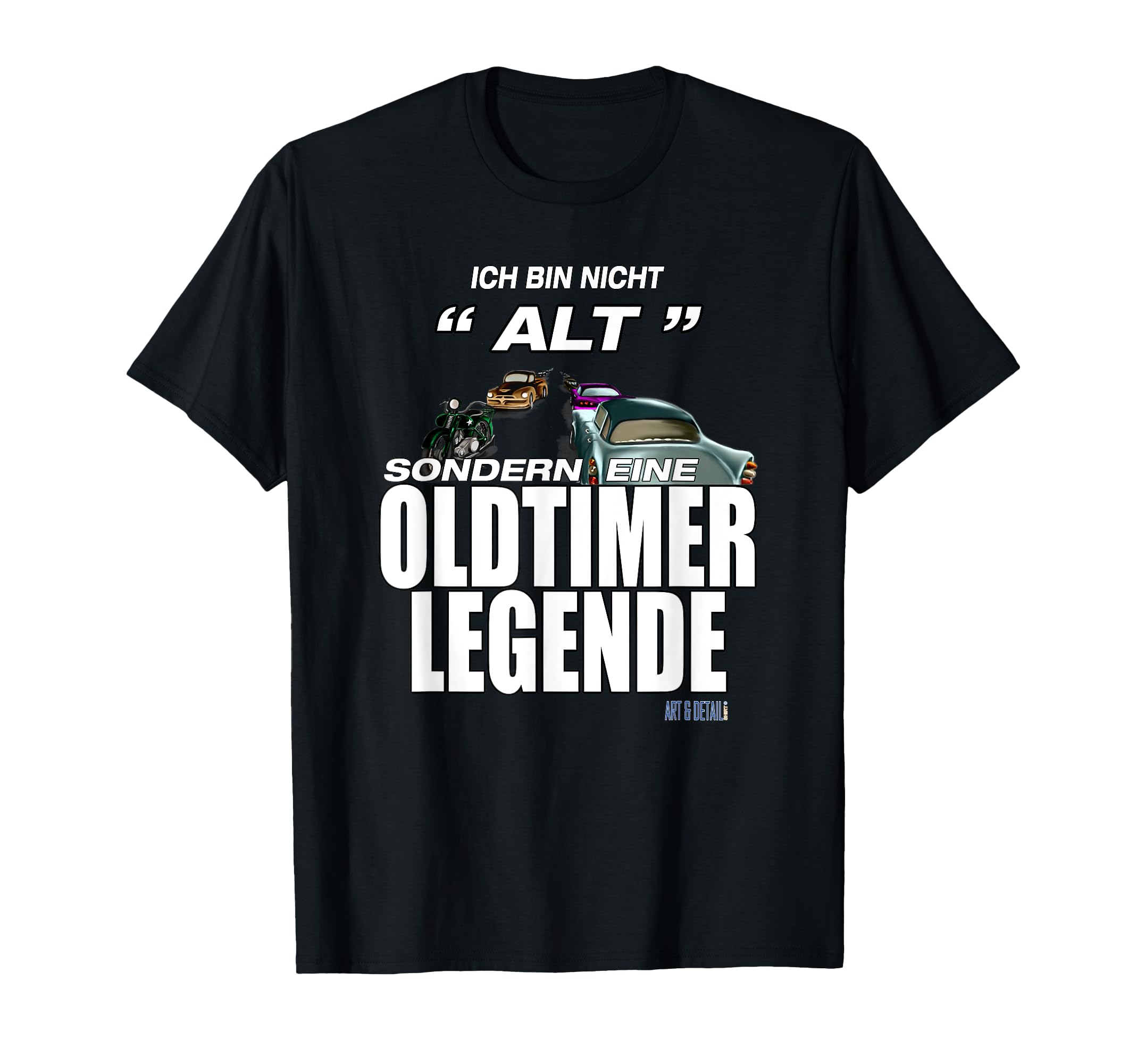 Car Birthday Legend Gift T-Shirt - Custom Art Print Unisex - T-Shirt, Sweatshirt, Hoodie