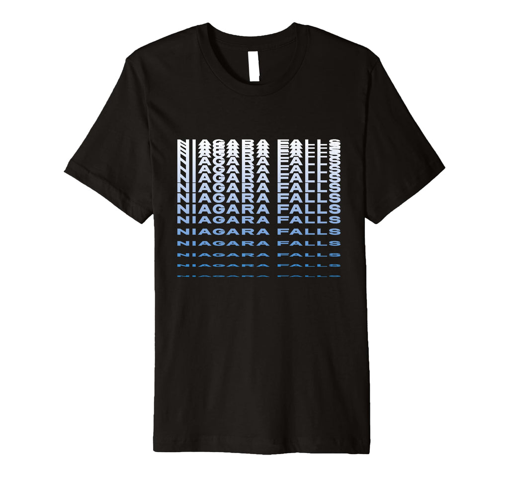 Unique Niagara Falls Waterfall Effect T-Shirt - Novelty Apparel for Adults - T-Shirt, Sweatshirt, Hoodie