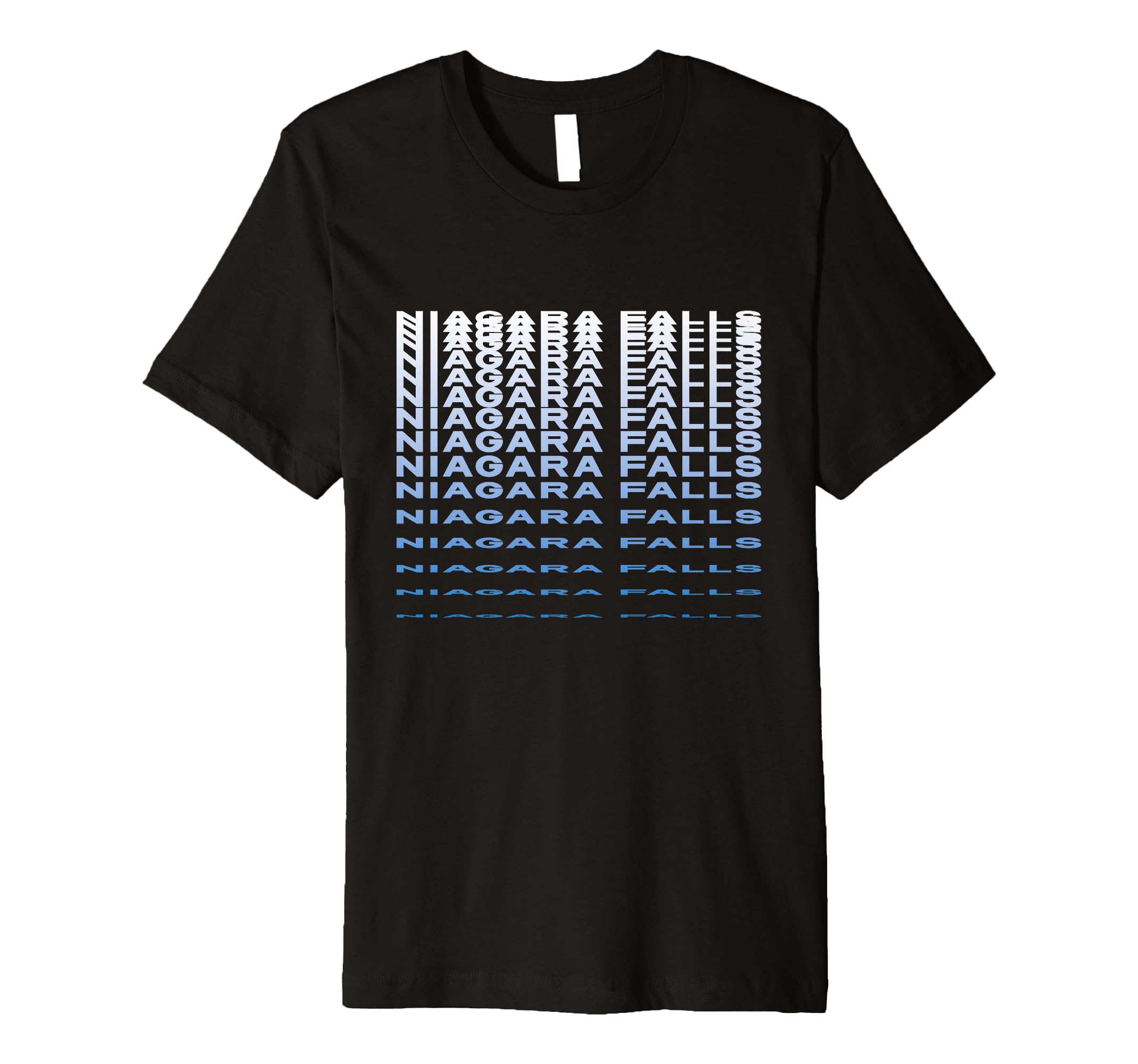 Unique Niagara Falls Waterfall Effect T-Shirt - Novelty Apparel for Adults - T-Shirt, Sweatshirt, Hoodie