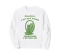 Funny Raccoon Philosophy Joke Sweatshirt - Casual Everyday Wear for Adults - T-Shirt, Sweatshirt, Hoodie