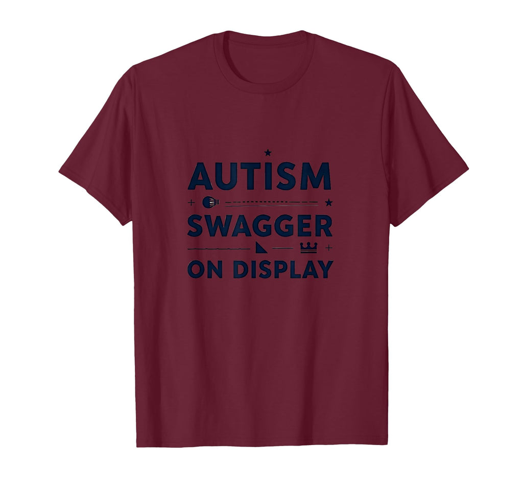 Autism Swagger Display Neurodivergent T-Shirt - Novelty Apparel Men Women - T-Shirt, Sweatshirt, Hoodie