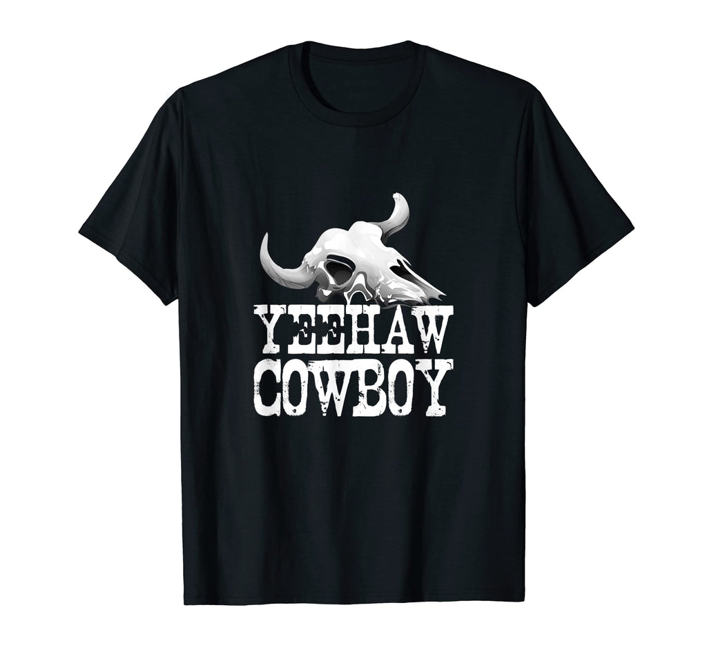 Yeehaw Cowboy Gifts Texas Rodeo Sweatshirt - Custom Art Print Men Women - T-Shirt, Sweatshirt, Hoodie