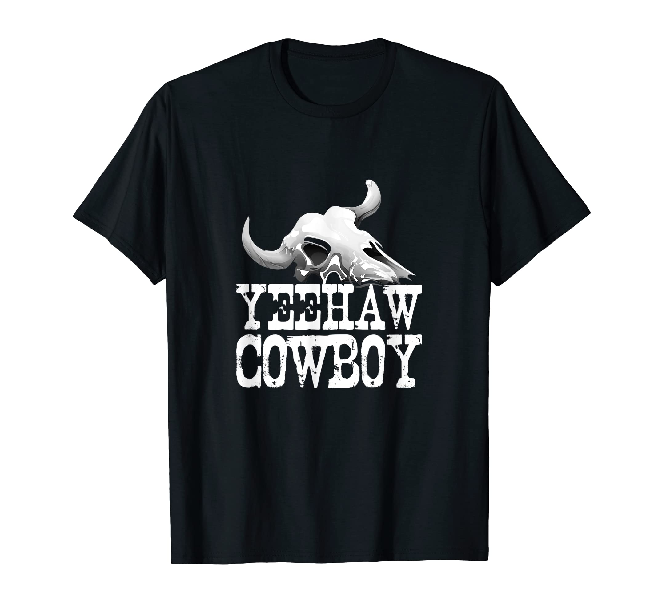 Yeehaw Cowboy Gifts Texas Rodeo Sweatshirt - Custom Art Print Men Women - T-Shirt, Sweatshirt, Hoodie