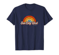 Sun City West Arizona Az Rainbow 70S T-Shirt - Minimalist Print Men Women - T-Shirt, Sweatshirt, Hoodie