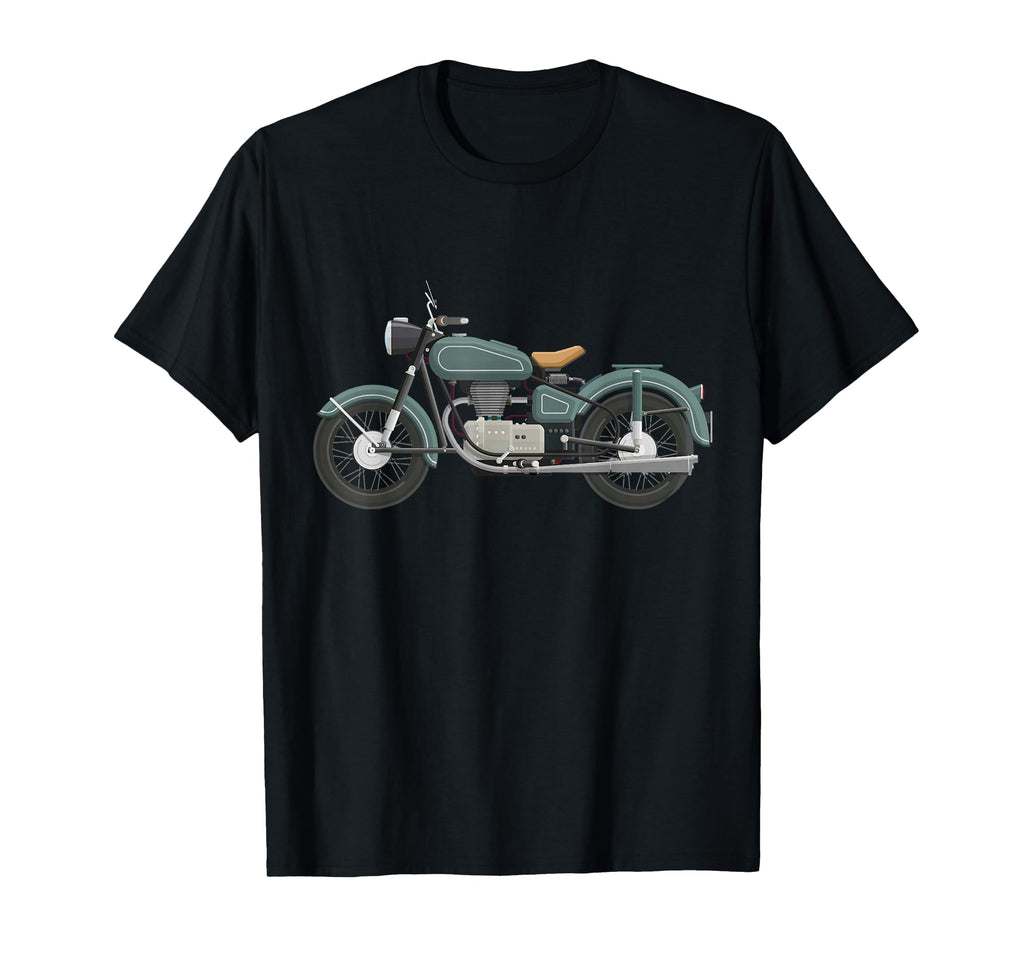 Motorbike Old Fashioned Motorcycle T-Shirt - Trendy Graphic Men Women - T-Shirt, Sweatshirt, Hoodie
