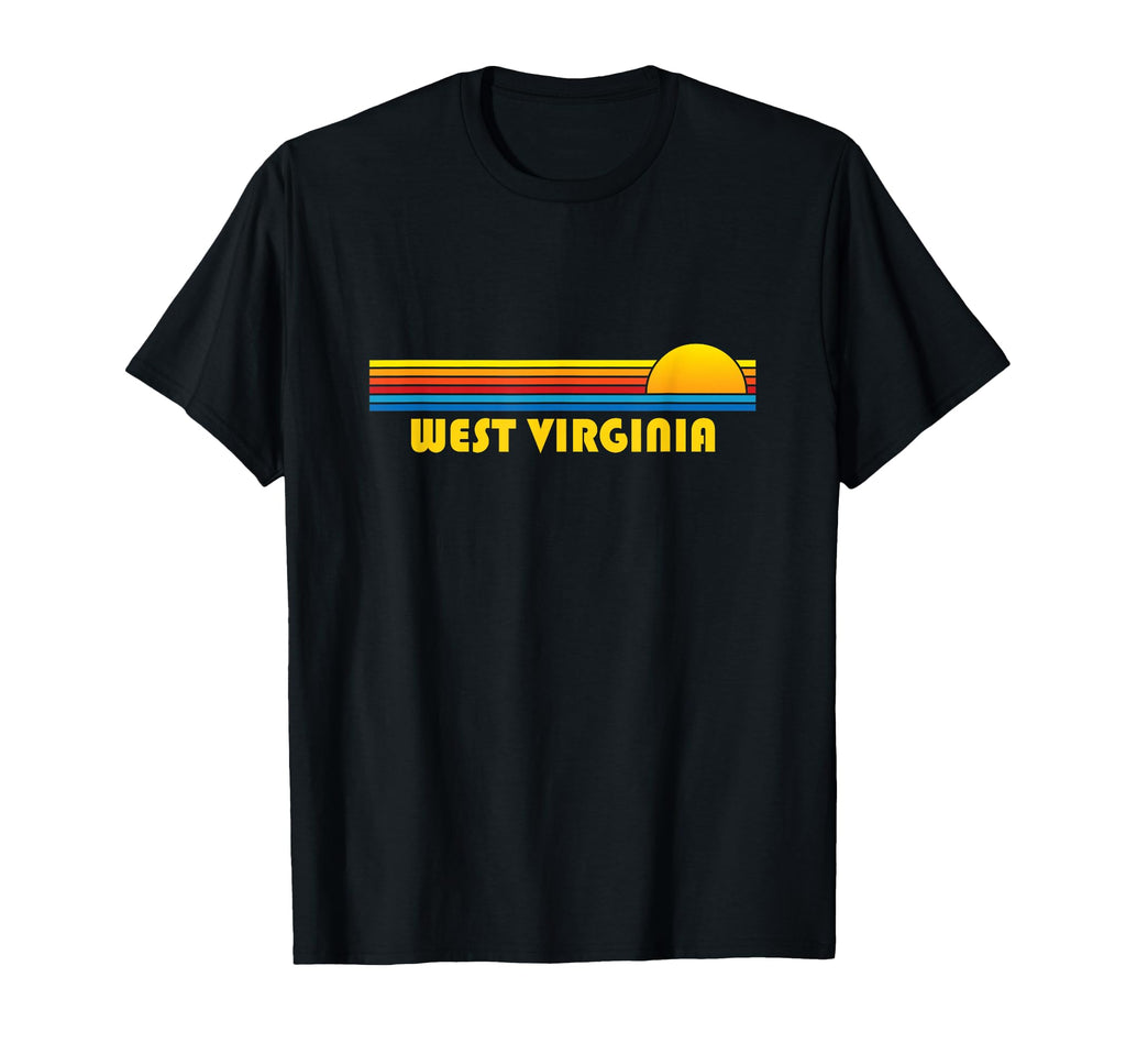 West Virginia Souvenir Sunset State T-Shirt - Graphic Print for Adults - T-Shirt, Sweatshirt, Hoodie