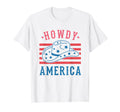 4Th July Cowboy Western Patriotic T-Shirt - Unique Graphic Unisex - T-Shirt, Sweatshirt, Hoodie